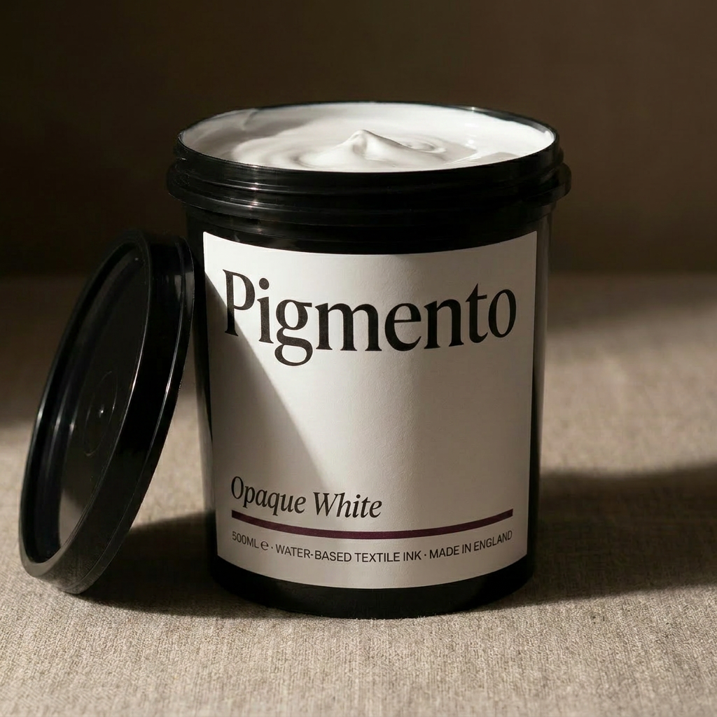 Pigmento Opaque White Waterbased Ink